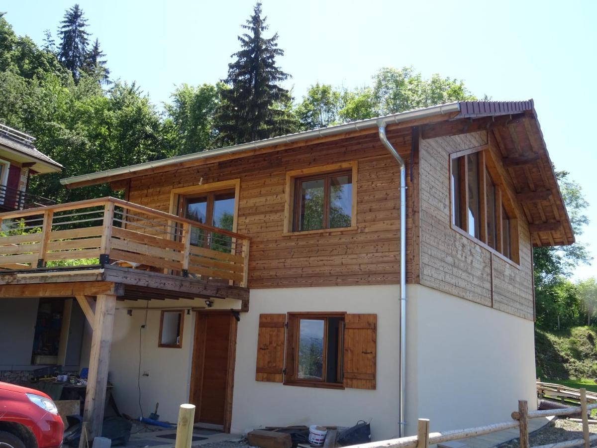 Chalet Neuf 6 Personnes Mont-Saxonnex Zewnętrze zdjęcie