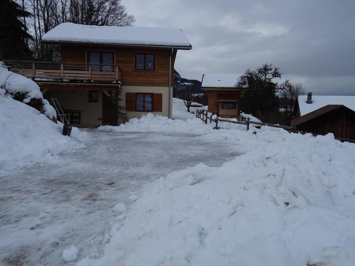 Chalet Neuf 6 Personnes Mont-Saxonnex Zewnętrze zdjęcie